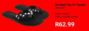 MRP Studded Slip On Sandal offer