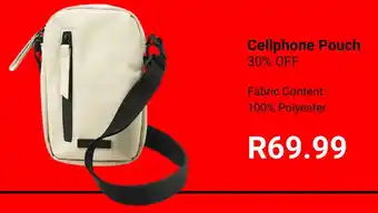 MRP Cellphone Pouch offer