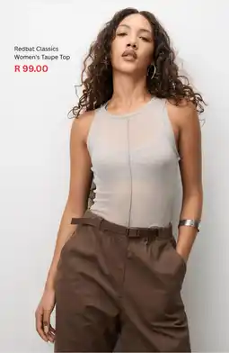 Sportscene Redbat Classics Women's Taupe Top offer