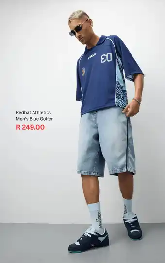 Sportscene Redbat Athletics Men's Blue Golfer offer