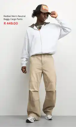 Sportscene Redbat Men's Neutral Baggy Cargo Pants offer