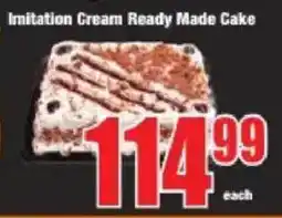 Boxer Imitation Cream Ready Made Cake offer