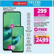 Game Tecno Spark 7 Pro 4G Smartphone-Each offer