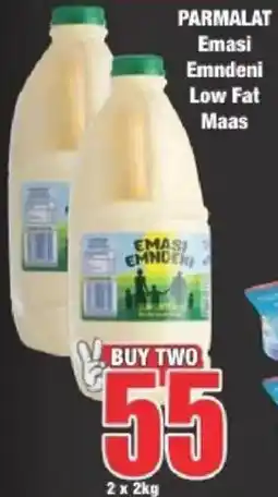 Boxer PARMALAT Emasi Emndeni Low Fat Maas offer