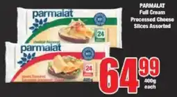 Boxer PARMALAT Full Cream Processed Cheese Slices Assorted offer