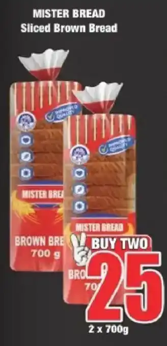 Boxer MISTER BREAD Sliced Brown Bread offer