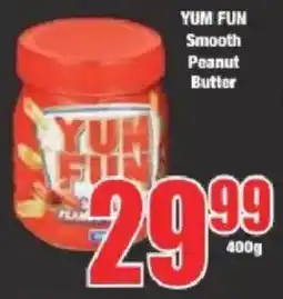 Boxer YUM FUN Smooth Peanut Butter offer