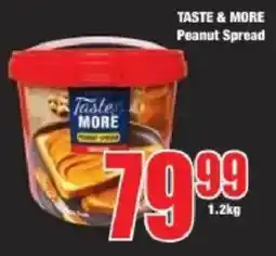 Boxer TASTE & MORE Peanut Spread offer