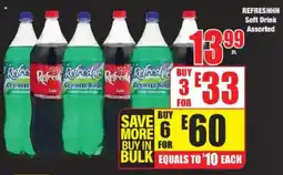 Boxer REFRESHHH Soft Drink Assorted offer