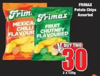 Boxer FRIMAX Potato Chips Assorted offer