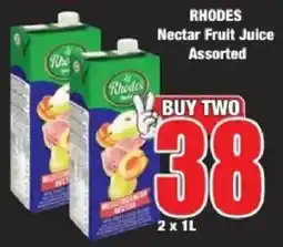 Boxer RHODES Nectar Fruit Juice Assorted offer