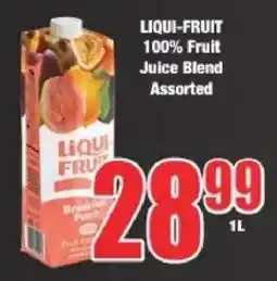 Boxer LIQUI-FRUIT 100% Fruit Juice Blend Assorted offer