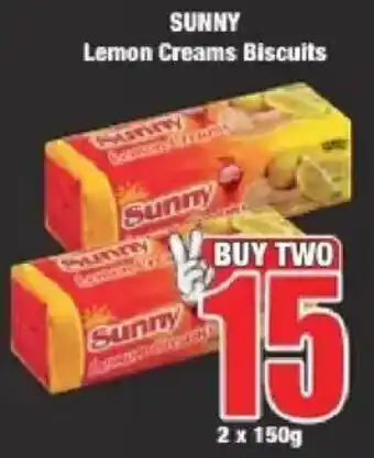Boxer SUNNY Lemon Creams Biscuits offer