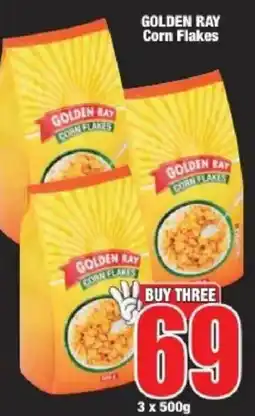 Boxer GOLDEN RAY Corn Flakes offer