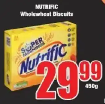 Boxer NUTRIFIC Wholewheat Biscuits offer