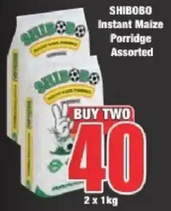 Boxer SHIBOBO Instant Maize Porridge Assorted offer