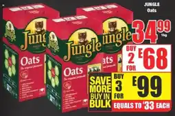 Boxer JUNGLE Oats offer