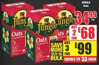 Boxer JUNGLE Oats offer