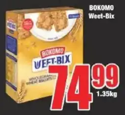 Boxer BOKOMO Weet-Bix offer
