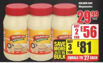 Boxer GOLDEN RAY Mayonnaise offer