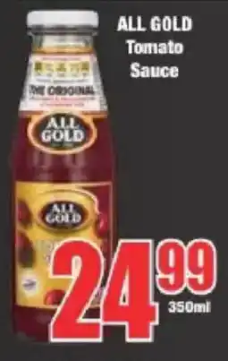 Boxer ALL GOLD Tomato Sauce offer
