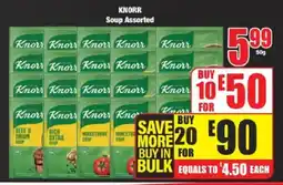 Boxer KNORR Soup Assorted offer
