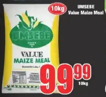 Boxer UMSEBE Value Maize Meal offer