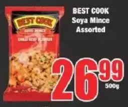 Boxer BEST COOK Soya Mince Assorted offer