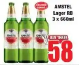 Boxer AMSTEL Lager RB offer