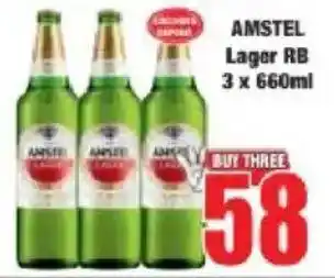 Boxer AMSTEL Lager RB offer