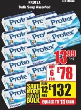 Boxer PROTEX Bath Soap Assorted offer