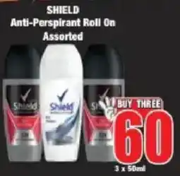 Boxer SHIELD Anti-Perspirant Roll On Assorted offer