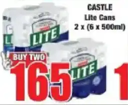 Boxer CASTLE Lite Cans offer