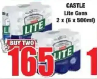 Boxer CASTLE Lite Cans offer