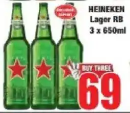 Boxer HEINEKEN Lager RB offer