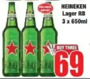 Boxer HEINEKEN Lager RB offer