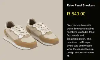Woolworths Retro Panel Sneakers offer