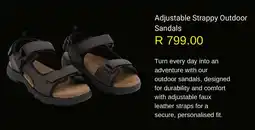 Woolworths Adjustable Strappy Outdoor Sandals offer