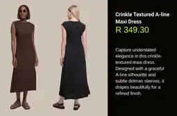 Woolworths Crinkle Textured A-line Maxi Dress offer