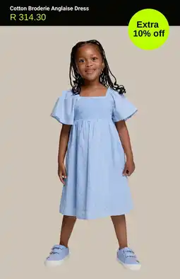 Woolworths Cotton Broderie Anglaise Dress offer