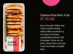Woolworths Caprese Pizza Bites offer