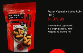 Woolworths Frozen Vegetable Spring Rolls offer
