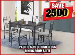 Lewis Pacific high gloss dining room suite offer