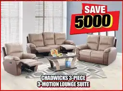 Lewis Chadwicks 3-motion lounge suite offer