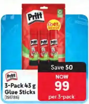 Makro Pritt Glue Sticks offer
