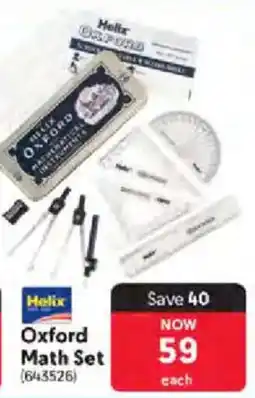 Makro Helix Oxford Math Set offer