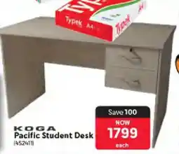Makro KOGA Pacific Student Desk offer