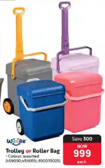 Weelie Trolley or Roller Bag