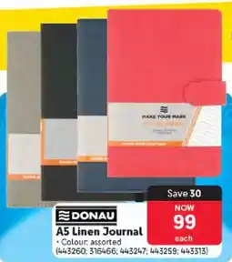 Makro Donau A5 Linen Journal offer