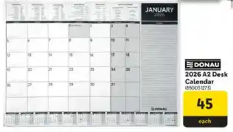 Makro DONAU 2026 A2 Desk Calendar offer